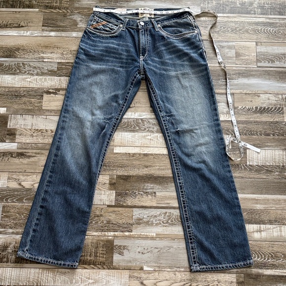Ariat Men's Relaxed Fit Blue Jeans